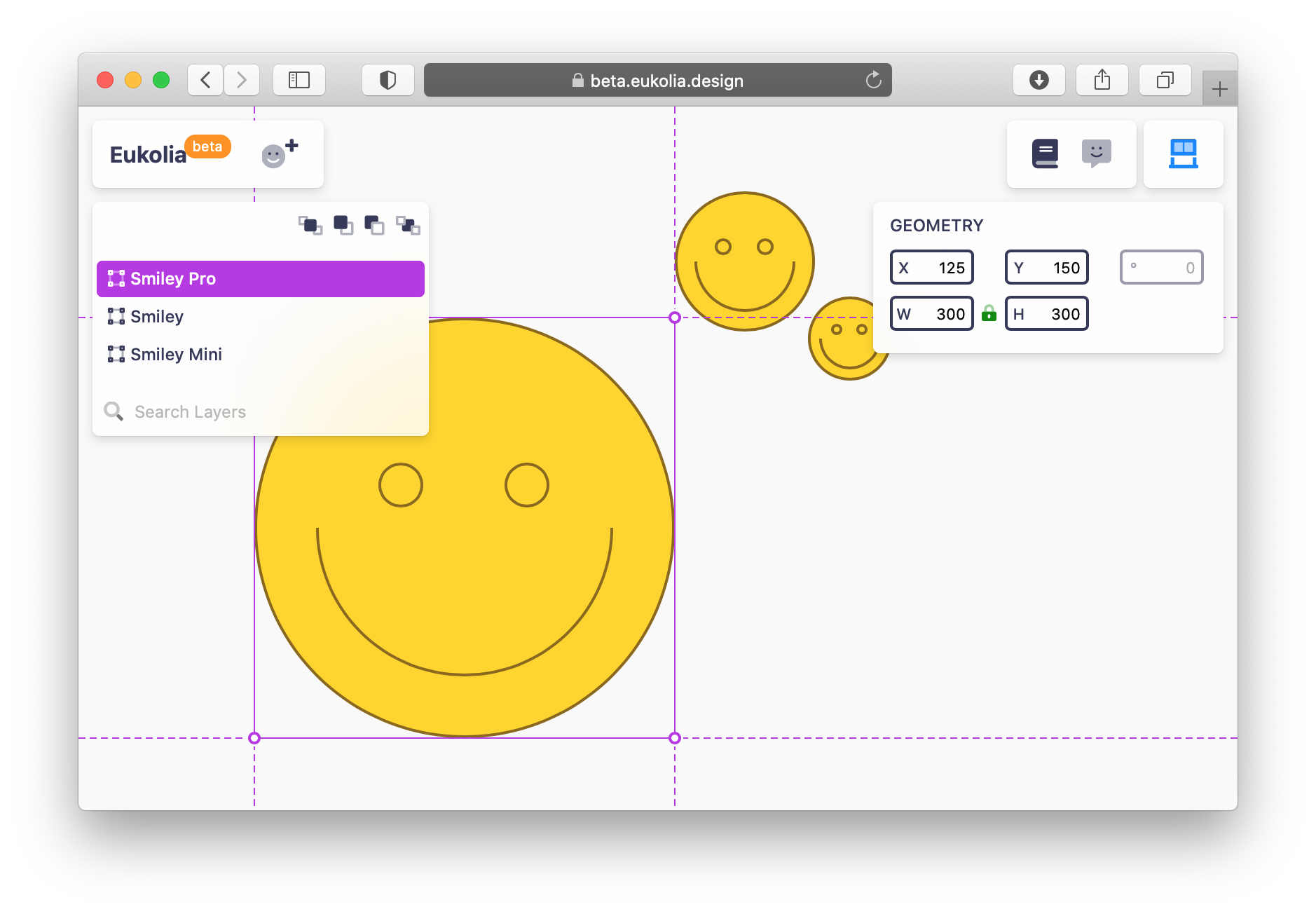Fluss, an experimental UI design application